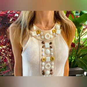 Adorable Cream Cashmere Mini from Milly of New York